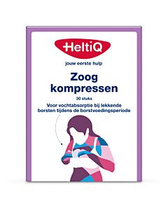 HeltiQ Zoogkompressen 30 st.