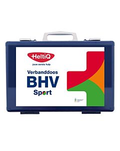 HeltiQ verbanddoos BHV Sport modulair (blauw)